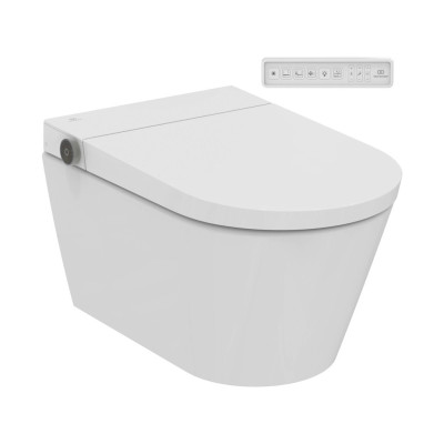 Ideal Standard i.life E išmanus klozetas su bide funkcija, "Soft Close" dangtis, RimLS technologija