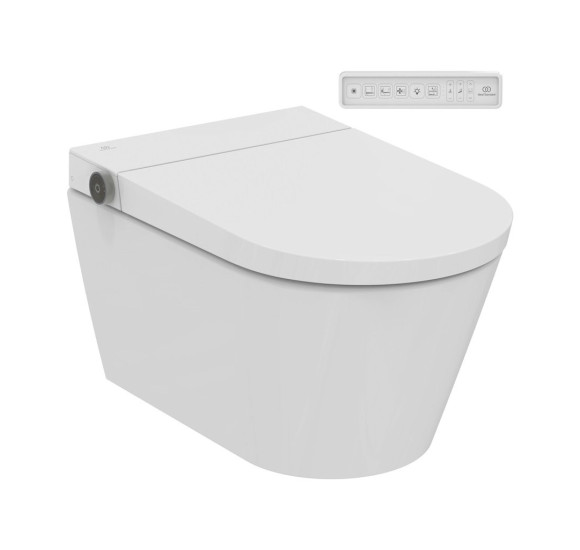 Ideal Standard i.life E išmanus klozetas su bide funkcija, "Soft Close" dangtis, RimLS technologija