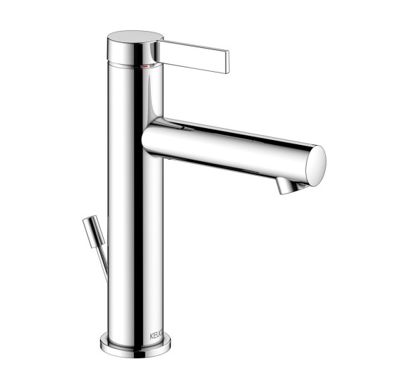 Keuco IXMO Pure 130 praustuvo maišytuvas, su dugno vožtuvu, pasirinkite spalvą