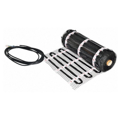Sieninio šildymo tinklelis Warmwall BLACK, klasė IPX7, matmenys - 200x50cm (1kv.m)