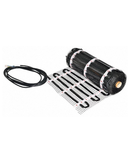 Sieninio šildymo tinklelis Warmwall BLACK, klasė IPX7, matmenys - 200x50cm (1kv.m)