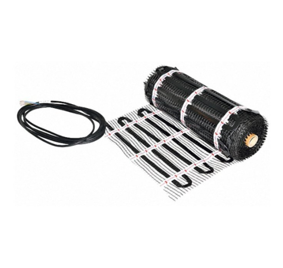 Sieninio šildymo tinklelis Warmwall BLACK, klasė IPX7, matmenys - 200x50cm (1kv.m)