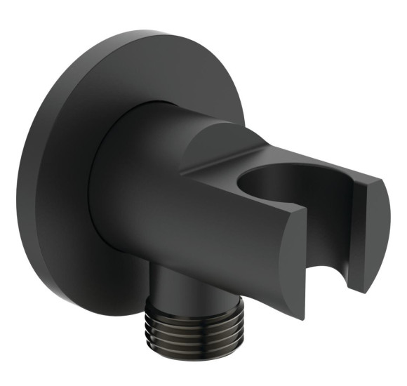 Ideal Standard dušo žarnos pajungimo alkūnė su laikikliu, BC807XG