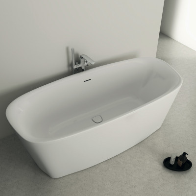 Ideal Standard Dea Duo laisvai pastatoma akrilinė vonia 170x75 cm, E306601