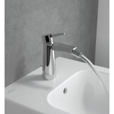 Villeroy&Boch Conum bide maišytuvas su "pop-up" dugno vožtuvu (pasirenkama spalva)