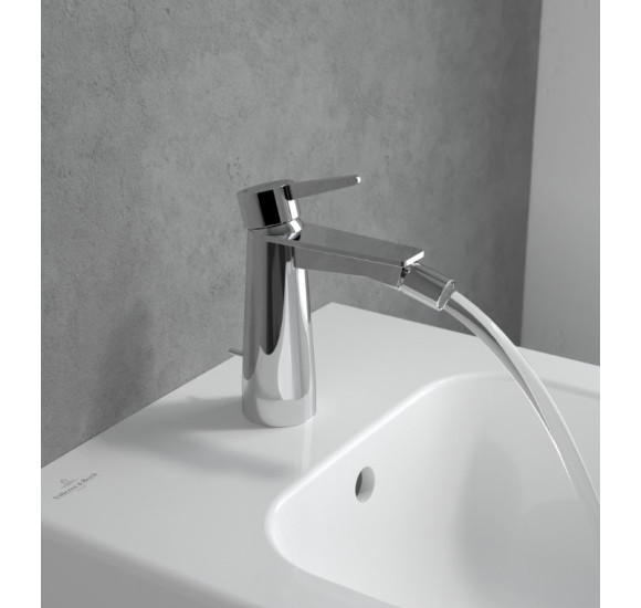 Villeroy&Boch Conum bide maišytuvas su "pop-up" dugno vožtuvu (pasirenkama spalva)