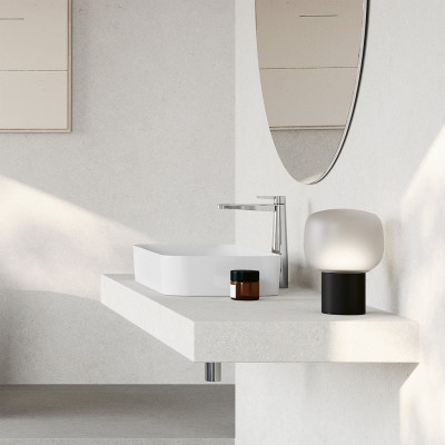 Villeroy&Boch Conum aukštas praustuvo maišytuvas su "Push-open" dugno vožtuvu (pasirenkama spalva)