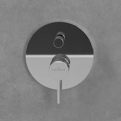 Villeroy&Boch Dawn potinkinis maišytuvas dušui/voniai, 2 krypčių (pasirenkama spalva)