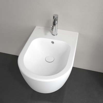 Villeroy&Boch Dawn bide maišytuvas su "pop-up" dugno vožtuvu (pasirenkama spalva)
