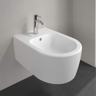 Villeroy&Boch Dawn bide maišytuvas su "pop-up" dugno vožtuvu (pasirenkama spalva)