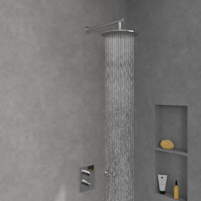 Villeroy&Boch Universal Showers apvali dušo galva, 250 mm skersmuo (pasirenkama spalva)