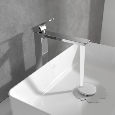 Villeroy&Boch Subway 3.0 aukštas maišytuvas praustuvui, be dugno vožtuvo (pasirenkama spalva)