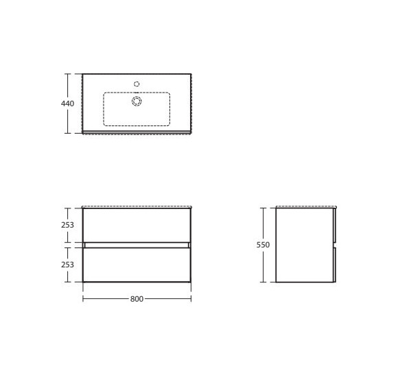 Ideal Standard Eurovit pakabinama vonios spintelė 80 cm pločio, pasirinkite spalvą