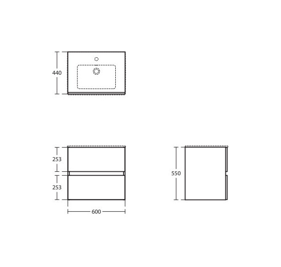 Ideal Standard Eurovit pakabinama vonios spintelė 60 cm, pasirinkite spalvą