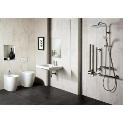 Ideal Standard Connect Freedom pakabinamas praustuvas, pritaikytas neįgaliesiems, 600x555x165
