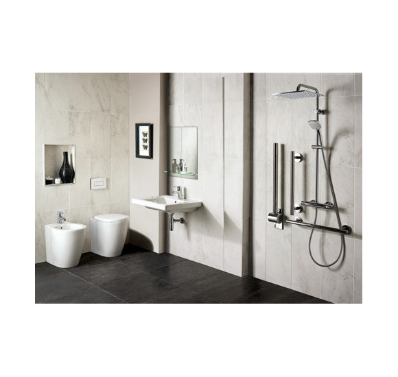 Ideal Standard Connect Freedom pakabinamas praustuvas, pritaikytas neįgaliesiems, 600x555x165
