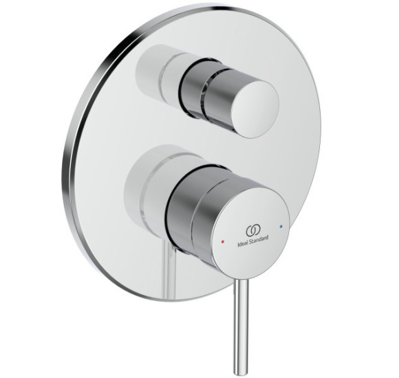 Ideal Standard Ceraline Nuovo potinkinis dušo/vonios maišytuvas, 2 krypčių, automatinis diverteris