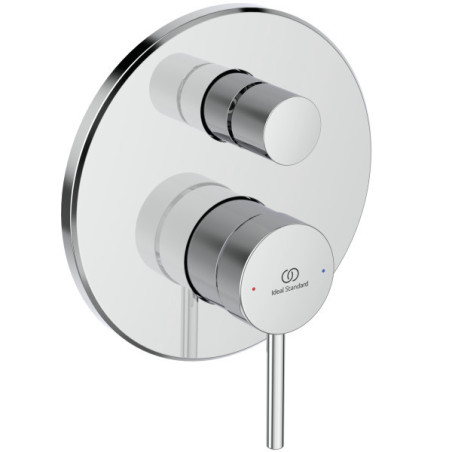 Ideal Standard Ceraline Nuovo potinkinis dušo/vonios maišytuvas, 2 krypčių, automatinis diverteris