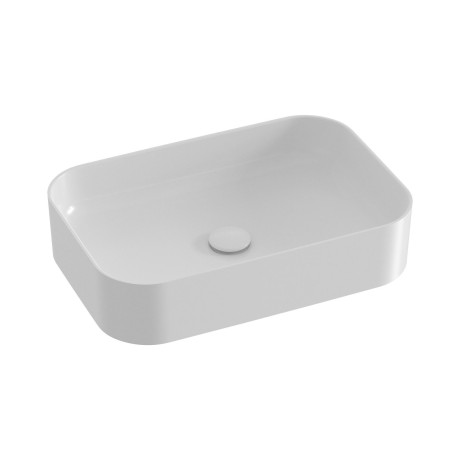 RAVAK pastatomas ant stalviršio Ceramic 550 R Slim praustuvas, baltas