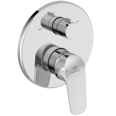 Ideal Standard Ceraflex 2027, potinkinis maišytuvas dušui/voniai, 2 krypčių, pasukamas diverteris