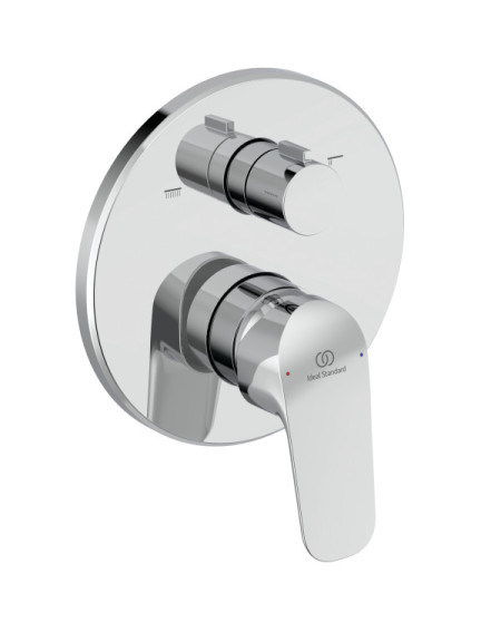 Ideal Standard Ceraflex 2027, potinkinis maišytuvas dušui/voniai, 2 krypčių, pasukamas diverteris