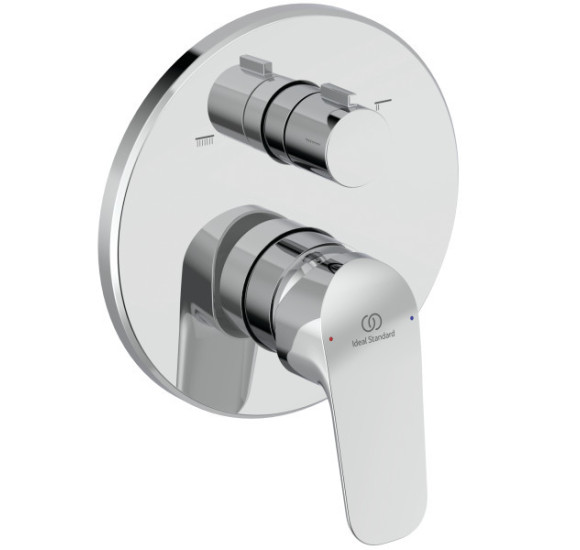 Ideal Standard Ceraflex 2027, potinkinis maišytuvas dušui/voniai, 2 krypčių, pasukamas diverteris