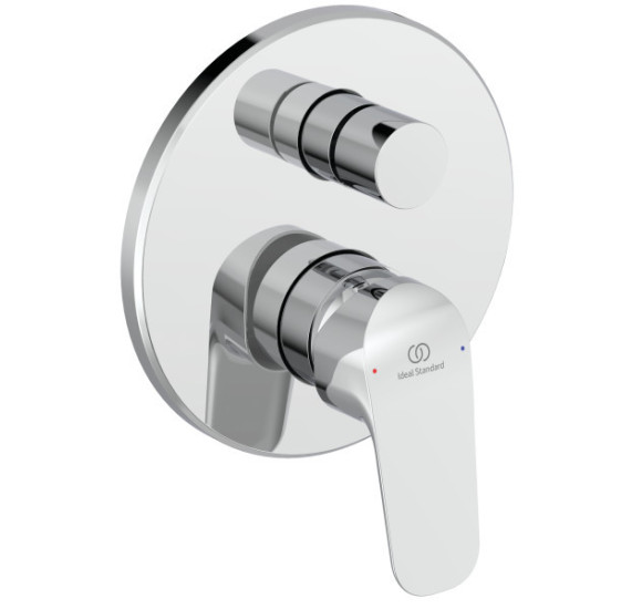 Ideal Standard Ceraflex 2027, potinkinis maišytuvas dušui/voniai, 2 krypčių, automatinis diverteris