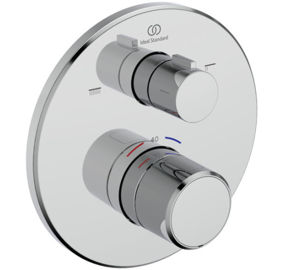 Ideal Standard Ceratherm T25 potinkinis termostatinis maišytuvas dušui/voniai, 2 krypčių