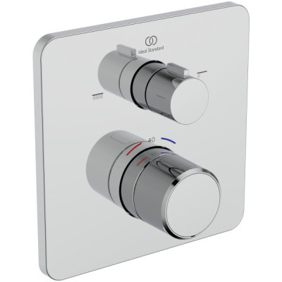 Ideal Standard Ceratherm C25 potinkinis termostatinis dušo ar vonios maišytuvas, 2 krypčių