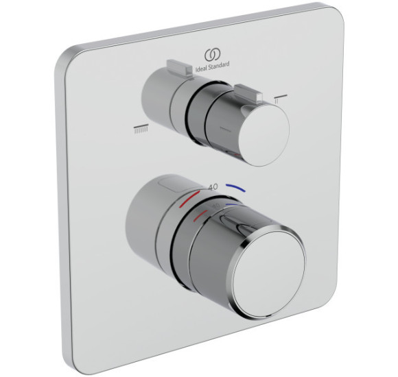 Ideal Standard Ceratherm C25 potinkinis termostatinis dušo ar vonios maišytuvas, 2 krypčių