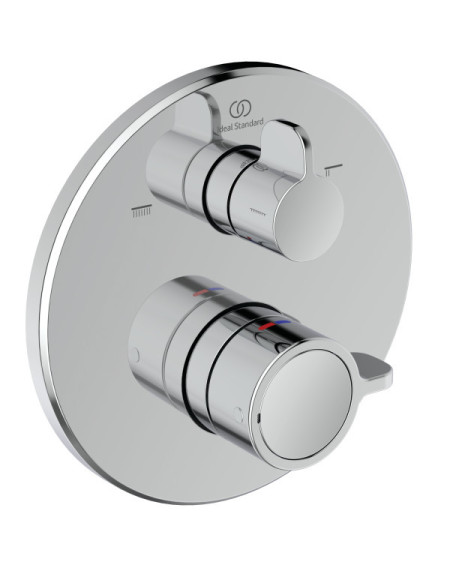 Ideal Standard Ceraplus Safe potinkinis termostatinis dušo ir vonios maišytuvas, 2 krypčių