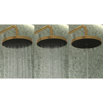 Ideal Standard CERATHERM NAVIGO SOLOS potinkinė termostatinė sistema su 300 mm lietaus galva