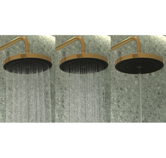 Ideal Standard CERATHERM NAVIGO SOLOS potinkinė termostatinė sistema su 300 mm lietaus galva