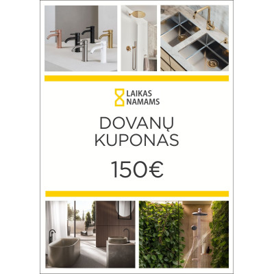 Dovanų kuponas 150 Eur