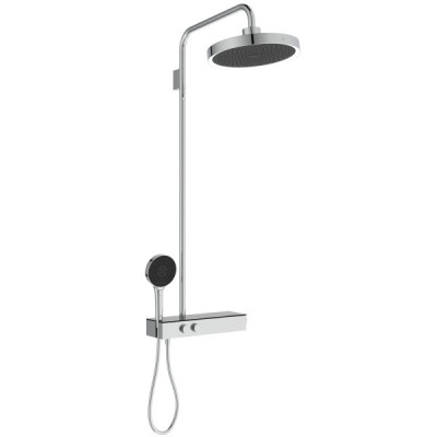 Ideal Standard Ceratherm Solos termostatinė dušo sistema, 330 mm "lietaus" dušo galva su apšvietimu