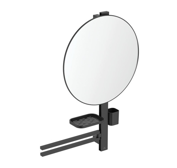 Ideal Standard ALU+ veidrodis su vonios aksesuarais, 50 cm skersmuo