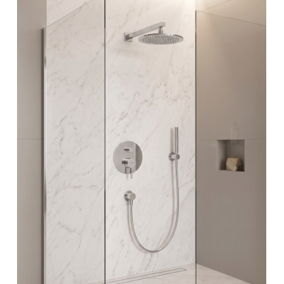Villeroy&Boch Dawn potinkinė dušo sistema su 250 mm apvalia dušo galva