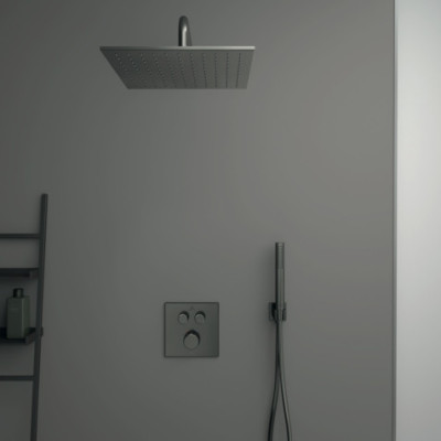 Ideal Standard Ceratherm Navigo potinkinis, termostatinis, dviejų krypčių, maišytuvas kvadratiniu korpusu, A7302