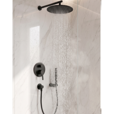Villeroy&Boch Skyla potinkinė dušo sistema su apvalia 350 mm skersmens dušo galva