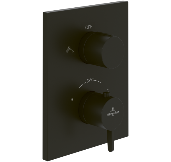 Villeroy&Boch Conum termostatinė potinkinė dušo sistema su apvalia 350 mm dušo galva