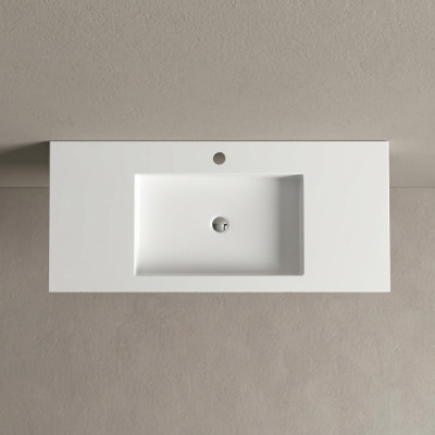 Vispool F-1000 akmens masės praustuvas, 1000x450x90 mm