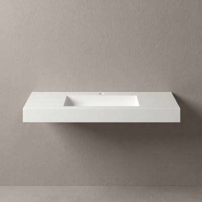 Vispool F-1000 akmens masės praustuvas, 1000x450x90 mm