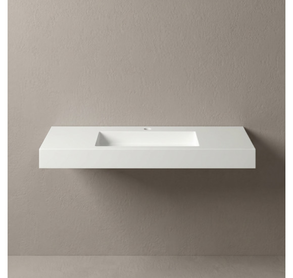 Vispool F-1000 akmens masės praustuvas, 1000x450x90 mm