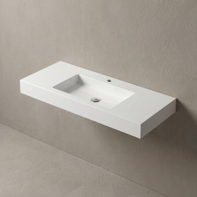 Vispool F-1000 akmens masės praustuvas, 1000x450x90 mm
