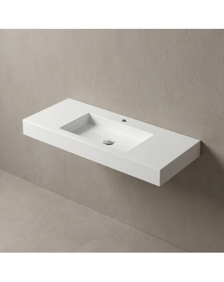 Vispool F-1000 akmens masės praustuvas, 1000x450x90 mm
