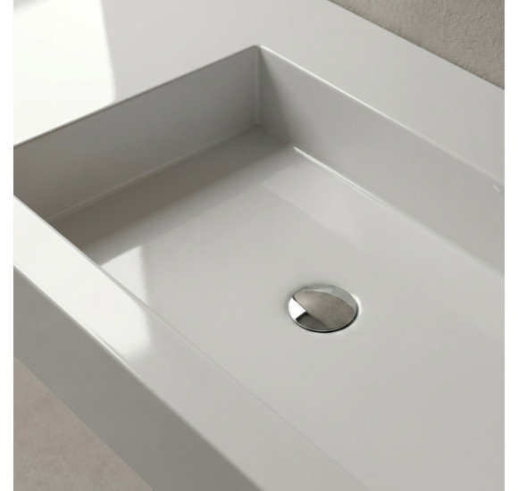 Vispool F-1200 akmens masės praustuvas, 1200 x 450 x 90 mm