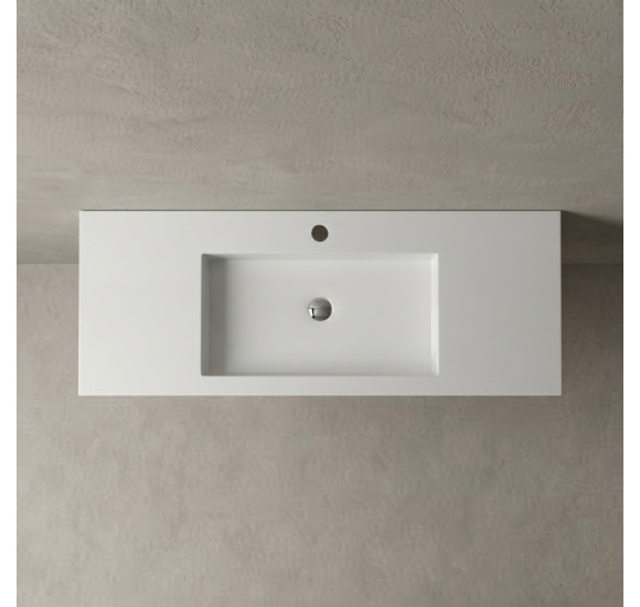 Vispool F-1200 akmens masės praustuvas, 1200 x 450 x 90 mm