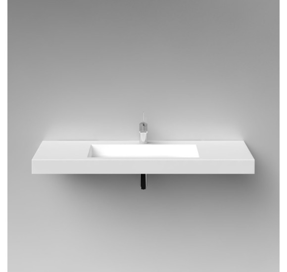 Vispool F-1200 akmens masės praustuvas, 1200 x 450 x 90 mm