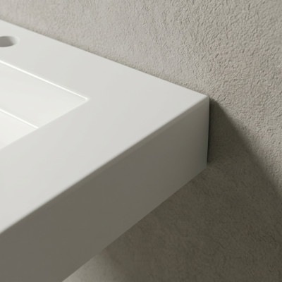 Vispool F-600 akmens masės praustuvas, 600x450x90 mm