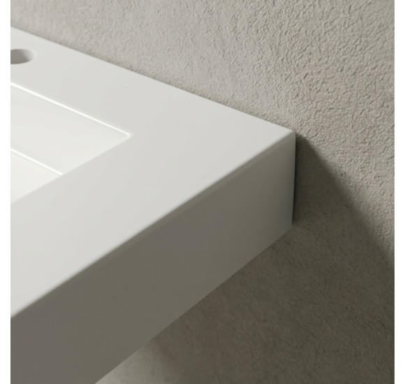 Vispool F-600 akmens masės praustuvas, 600x450x90 mm